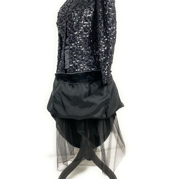 Vintage Cheryl Kaye 2 Piece Skirt Suit Sequin - Picture 6 of 10